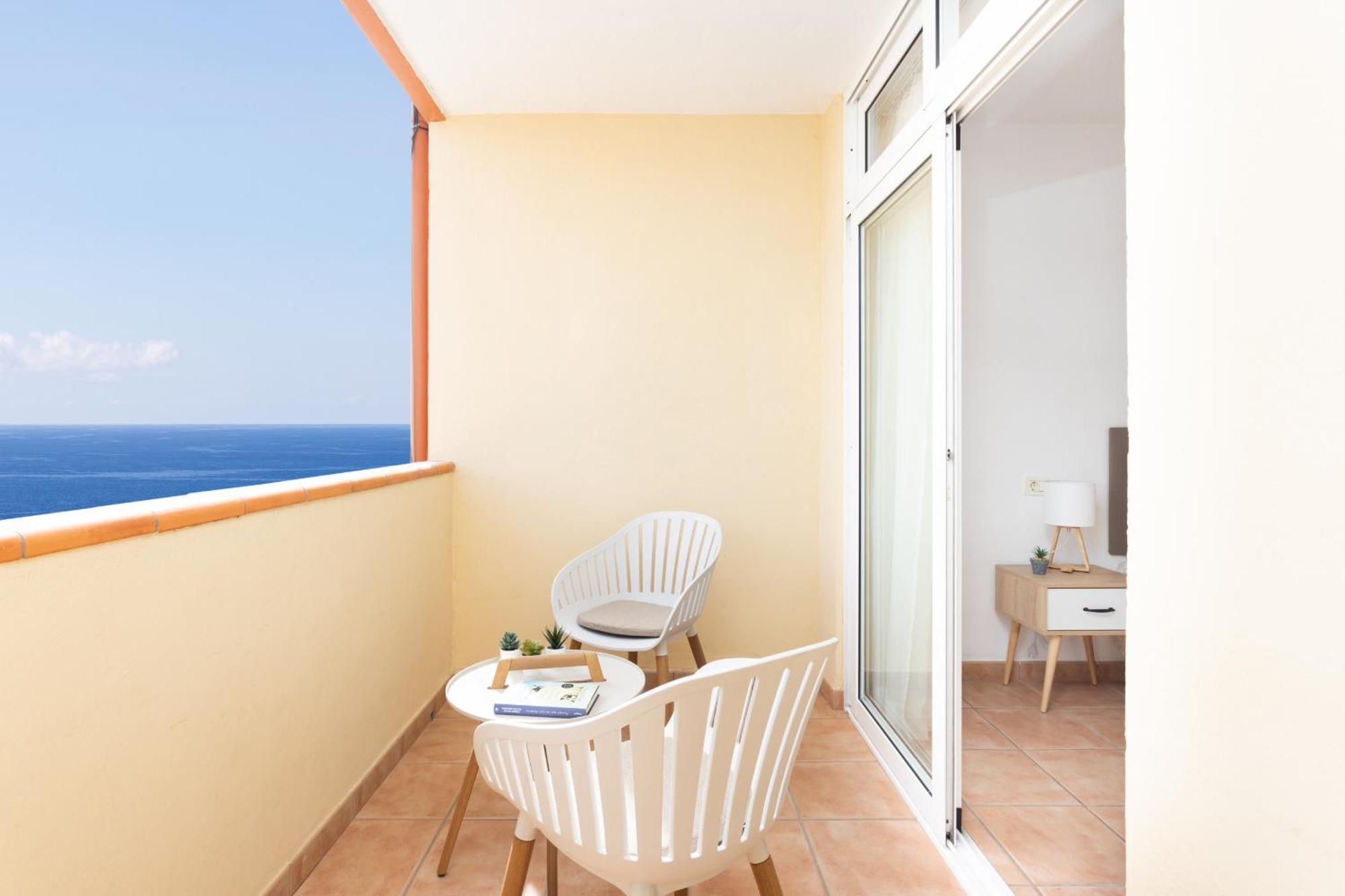 Frontline Duplex Las Arenitas With Pool 칸델라리아 외부 사진