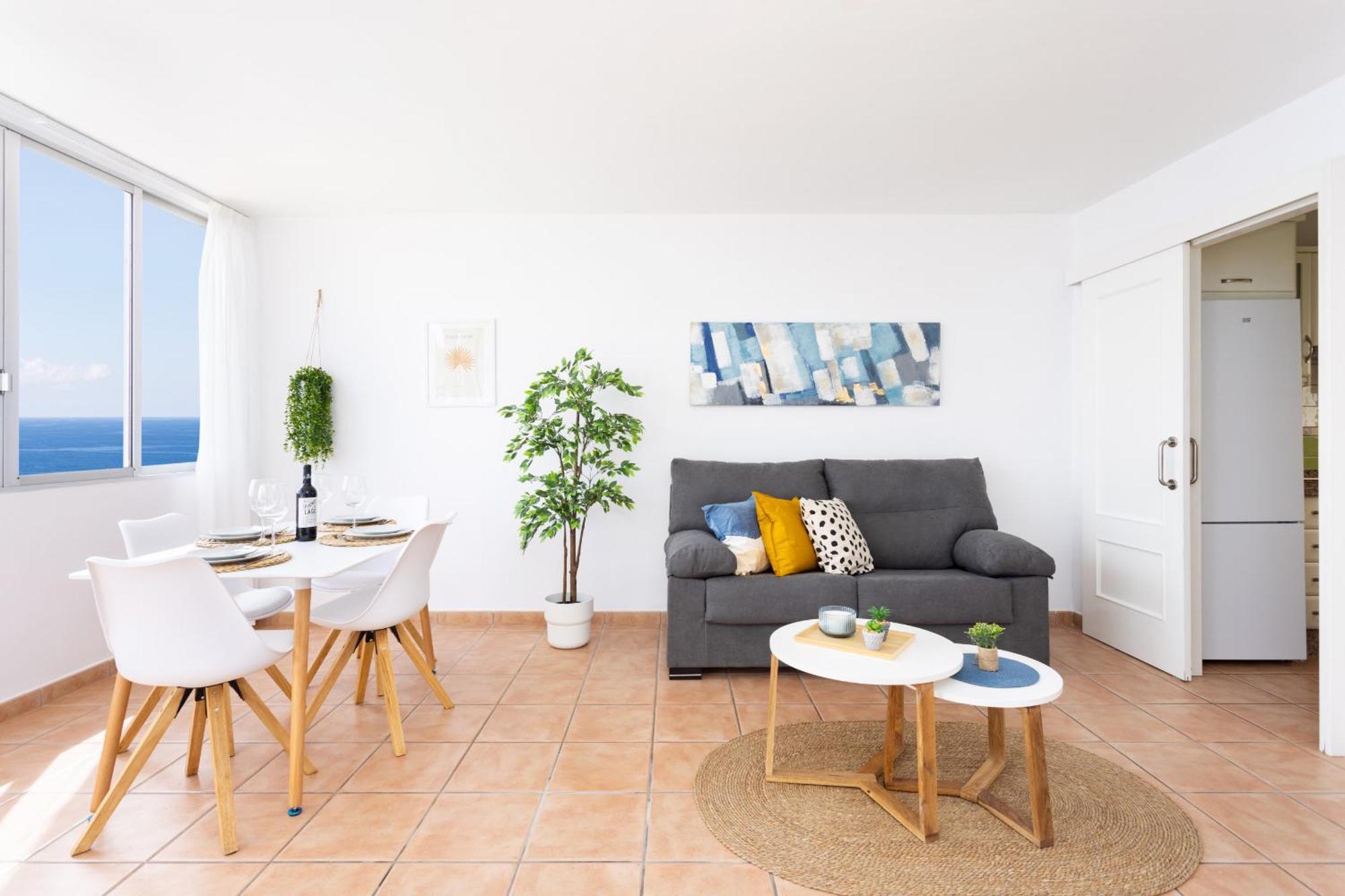 Frontline Duplex Las Arenitas With Pool 칸델라리아 외부 사진