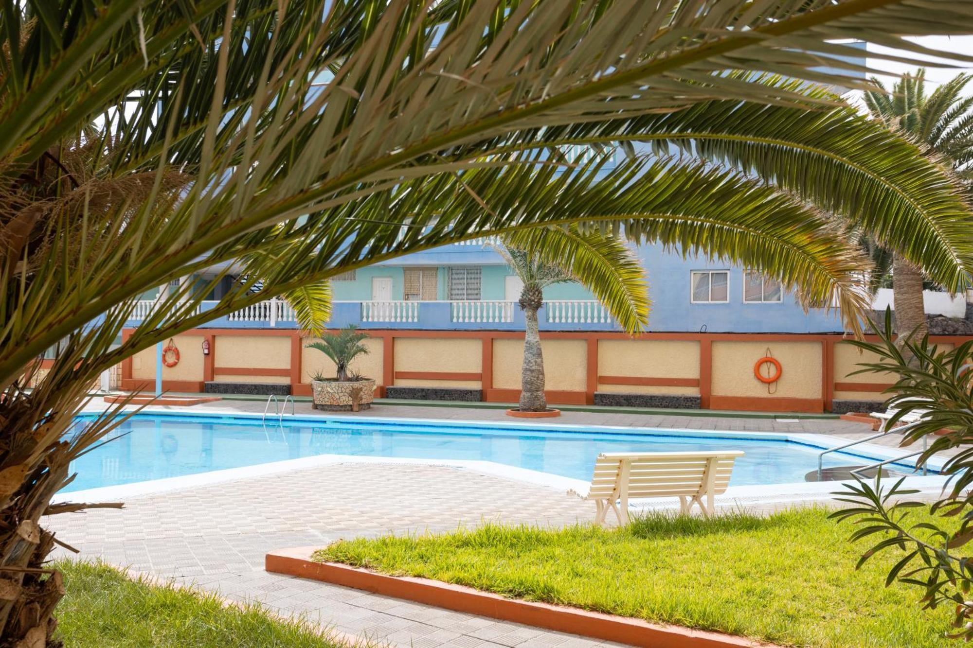 Frontline Duplex Las Arenitas With Pool 칸델라리아 외부 사진